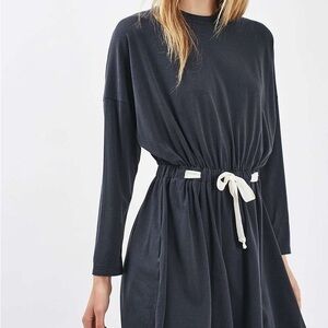 TopShop Batwing Navy dress